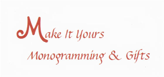 Make It Yours Monogramming